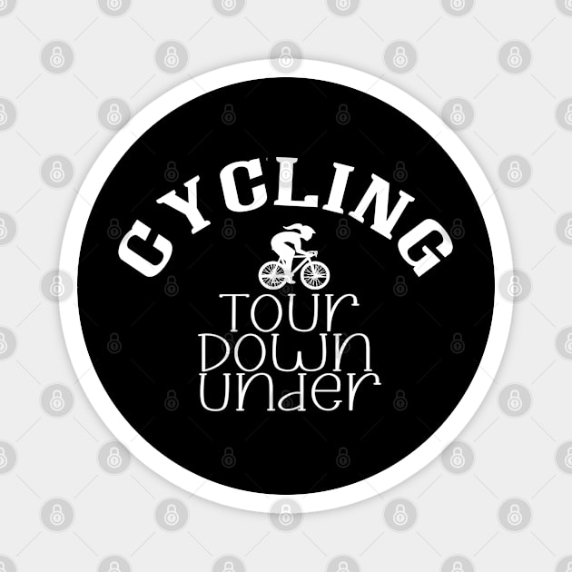 CICLISMO FEMENINO TOUR DOWN UNDER Magnet by vintagejoa